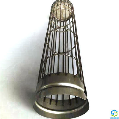 Гофрированная нижняя клетка фильтра нержавеющей стали крышки 250mm