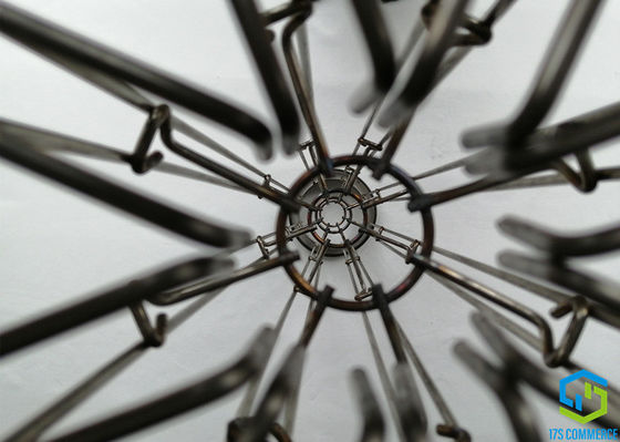 Нержавеющая сталь 8 плиссирует звезду фильтр арретирует 144mm 304SS 316SS