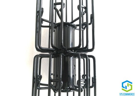 144mm 2 раздела 8 плиссируют фильтр арретируют кремний покрывая слабое стальное байонетное соединение